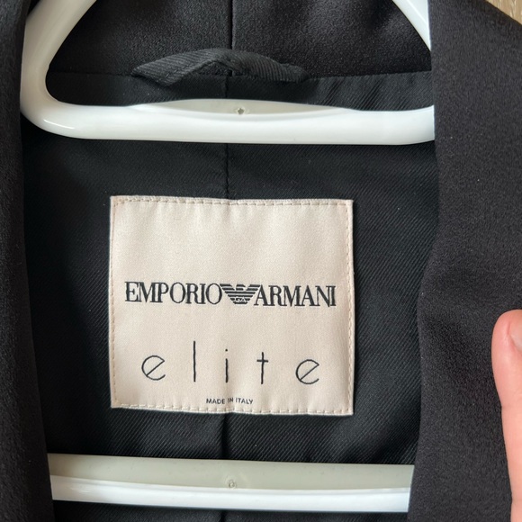 Armani black blazer with jewel buttons size 40 - Picture 7 of 10